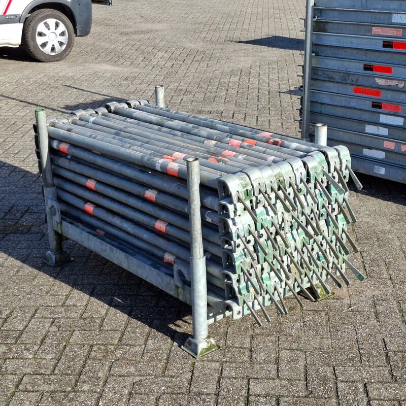 Ca. 88x Hulpkortelling, Layher, Allround | 140 cm, in transportbok – foto 3 – kavel bij Onlineveilingmeester, Smilde