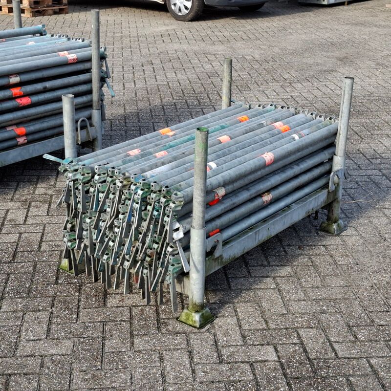 Partij O-liggers, Layher, Allround | 140cm, in transportbok – kavel bij Onlineveilingmeester, Smilde
