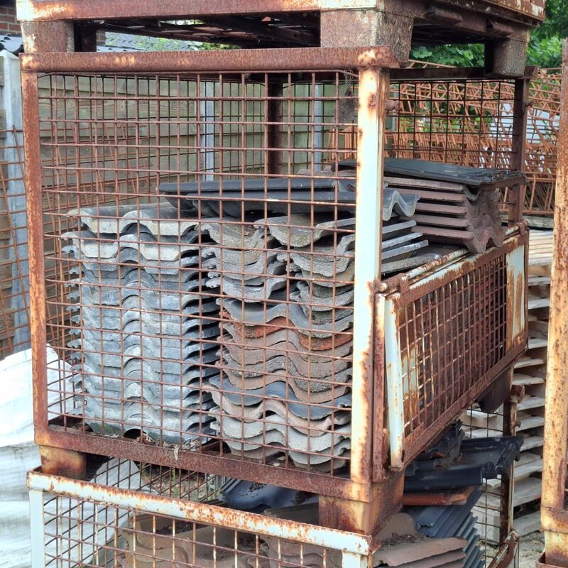 8x Gitterbox met diverse dakpannen – foto 9 – kavel bij Onlineveilingmeester, Smilde