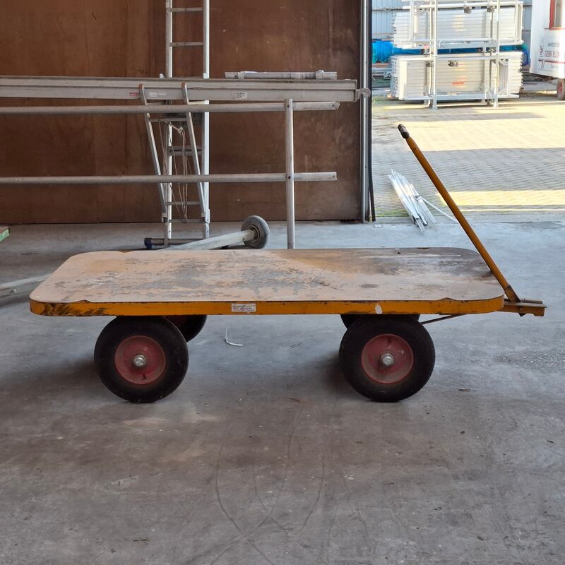 Handtrekwagen Geel – foto 2 – kavel bij Onlineveilingmeester, Smilde