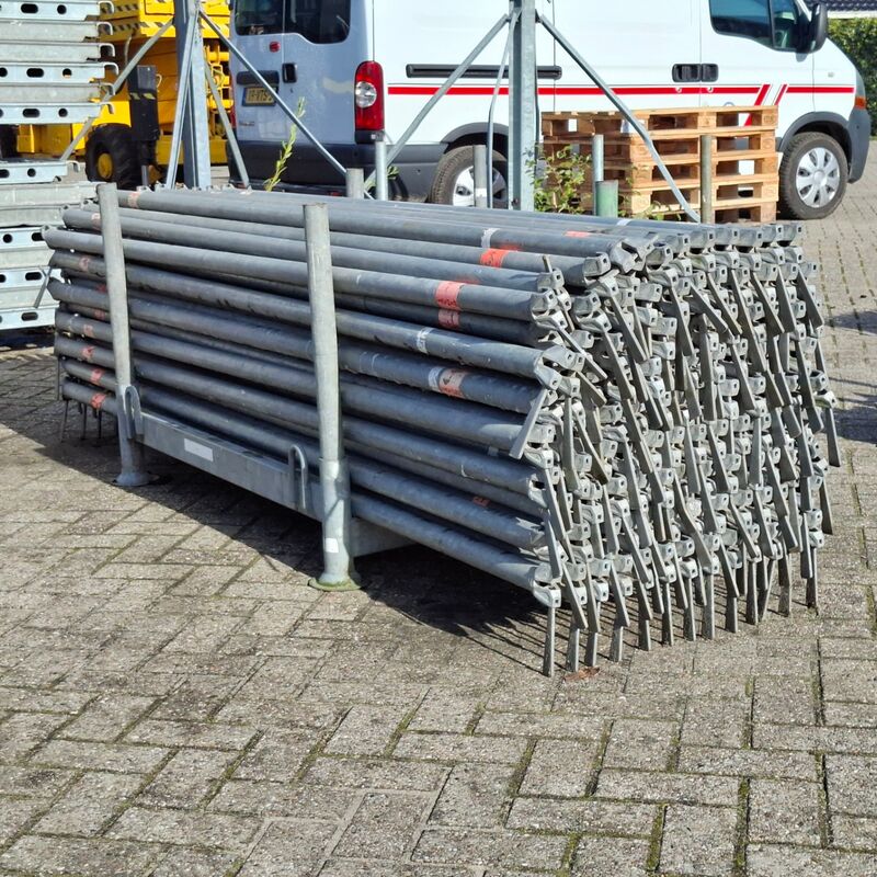Partij O-liggers, Layher, Allround | 257 cm, in transportbok – foto 2 – kavel bij Onlineveilingmeester, Smilde