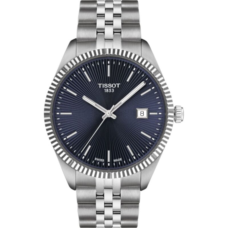 Heren Horloge Tissot, Ballade 40mm, silver/blue