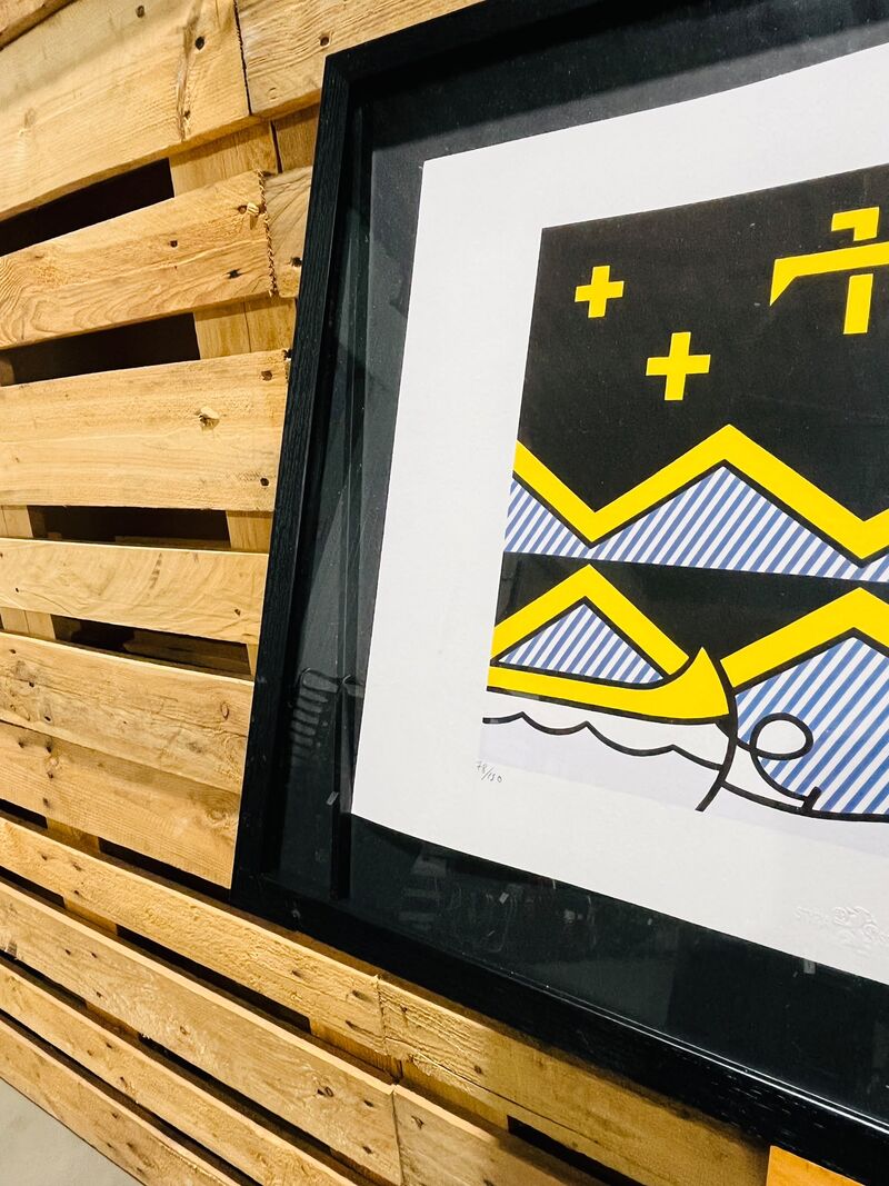 Roy Lichtenstein Lithograaf - Gesigneerd met certificaat – foto 3 – kavel bij Onlineveilingmeester, Heerenveen