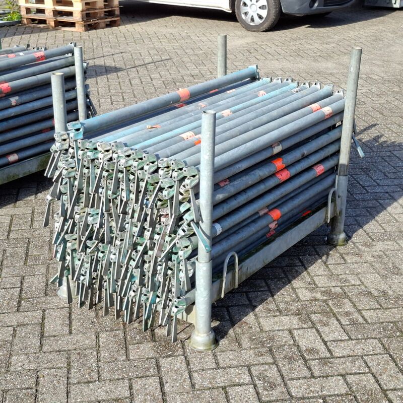 Partij O-liggers, Layher, Allround | 140cm, in transportbok – kavel bij Onlineveilingmeester, Smilde