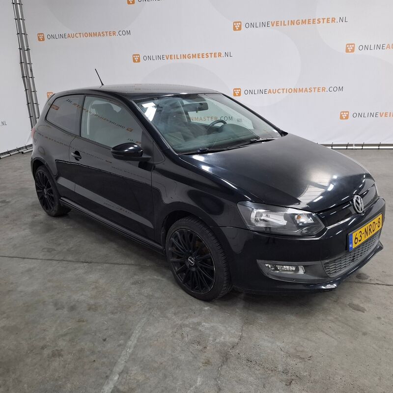 Personenauto, Volkswagen, Polo, 1.2 TDI BlueMotion Comfortline, 2010 – foto 3 – kavel bij Domeinen Roerende Zaken, Soesterberg