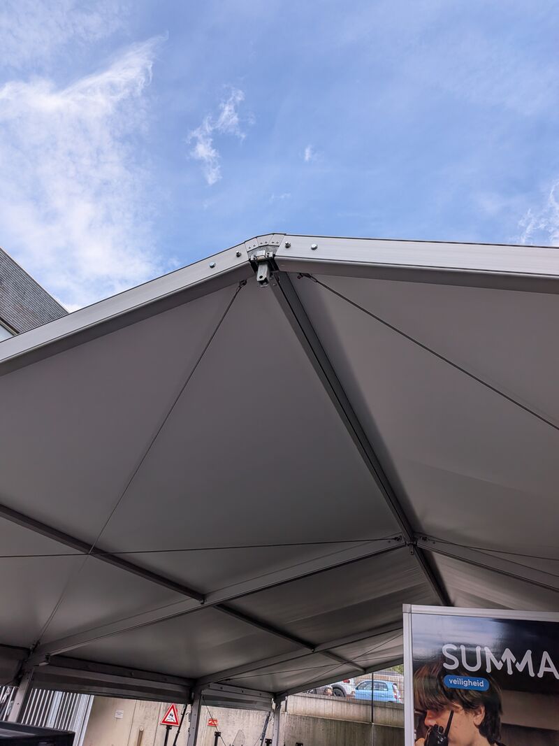 Aluhal - Aluminium tent - Overkapping, T1 – foto 7 – kavel bij Onlineveilingmeester