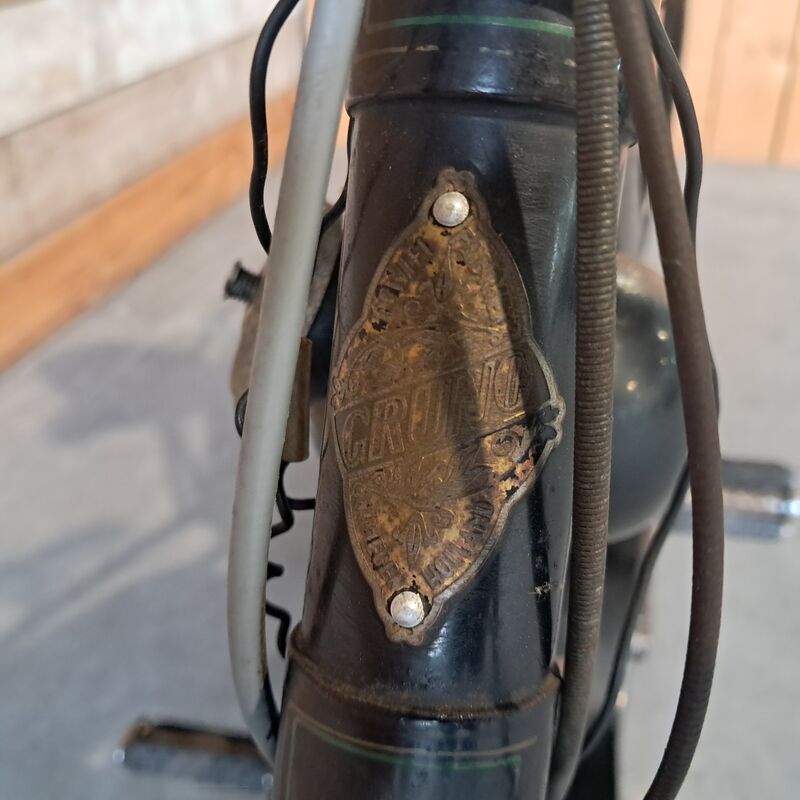 Klassieke bromfiets, Gruno, VAP.4, Zwart, 1951 – foto 10 – kavel bij Onlineveilingmeester, Heerenveen