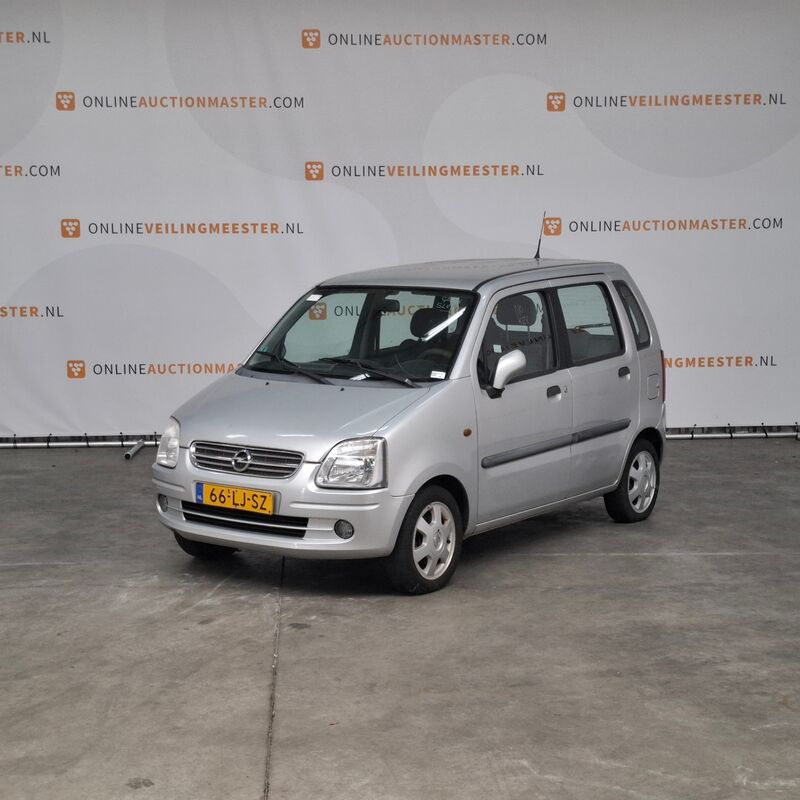 Personenauto, Opel, Agila, 1.2-16V Elegance, 2003 – kavel bij Domeinen Roerende Zaken, Soesterberg