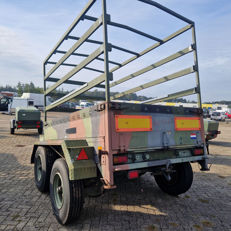 Aanhangwagen met huif, Saris, 25KNAD, 1993 – foto 2 – kavel bij Domeinen Roerende Zaken, Soesterberg
