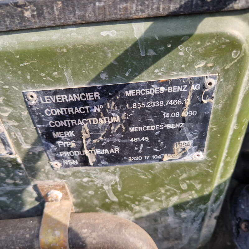 Voertuig, incompleet, Mercedes Benz, 290GD, 1994 – foto 9 – kavel bij Domeinen Roerende Zaken, Soesterberg