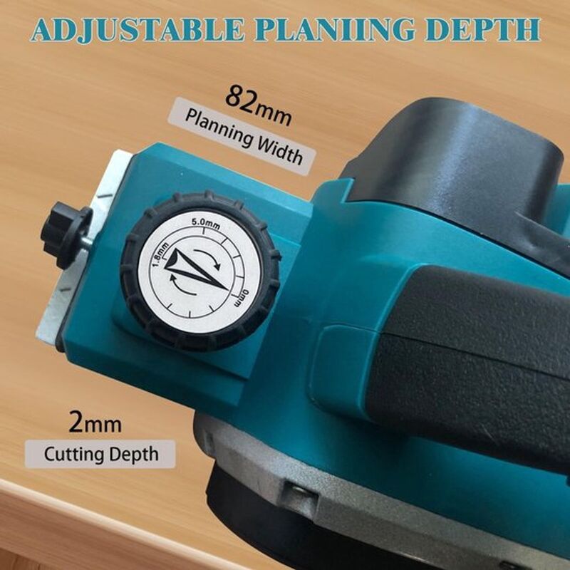 Accu schaafmachine (body), Makita, DKP 180Z – foto 3 – kavel bij Onlineveilingmeester, Raalte