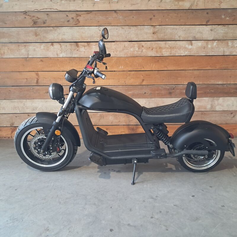 Elektrische bromfiets, Luqi, HL6.0S, Zwart, 2023 – foto 3 – kavel bij Onlineveilingmeester, Heerenveen
