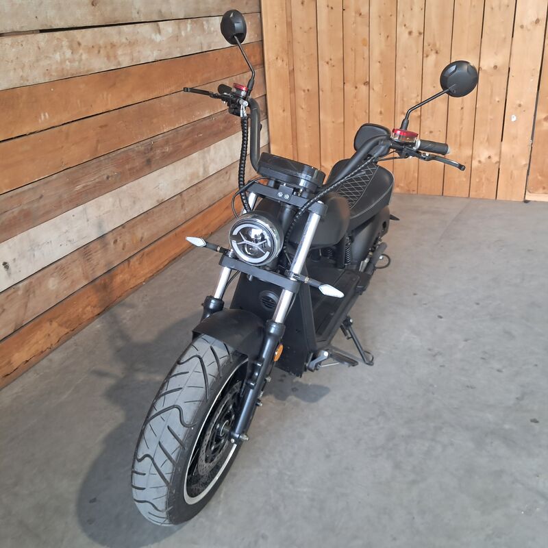 Elektrische bromfiets, Luqi, HL6.0S, Zwart, 2023 – foto 6 – kavel bij Onlineveilingmeester, Heerenveen