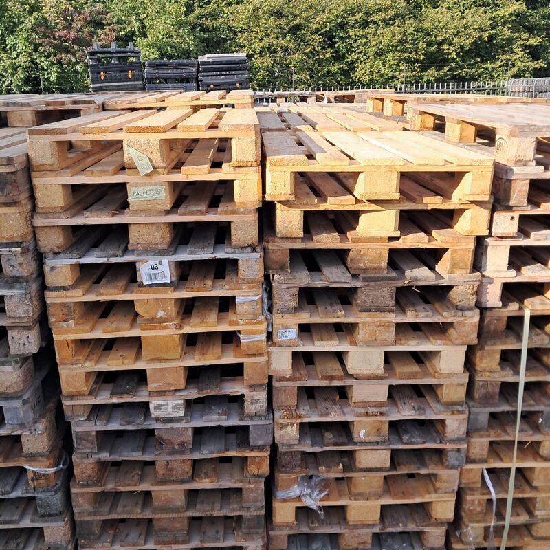 Ca. 140x Pallet, O.a Euro – foto 2 – kavel bij Domeinen Roerende Zaken, Groningen