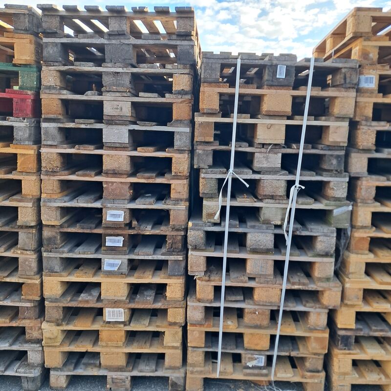 Ca. 140x Pallet, O.a Euro – foto 3 – kavel bij Domeinen Roerende Zaken, Groningen