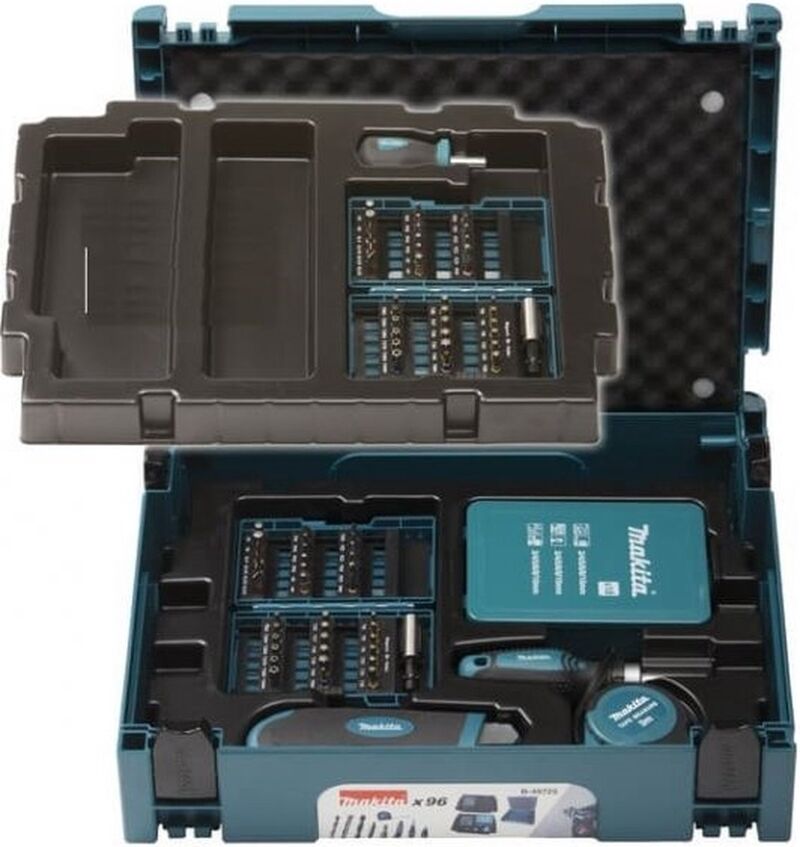 2x 90-delige bit/schroef/boor accessoire set, Makita, B49725 – foto 4 – kavel bij Onlineveilingmeester, Raalte