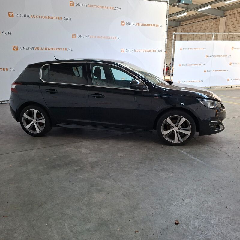 Personenauto, Peugeot, 308, 1.2 PureTech Blue Lease GT-line, 2015 – foto 5 – kavel bij Domeinen Roerende Zaken, Soesterberg