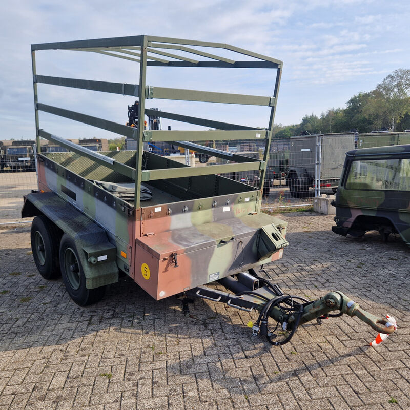 Aanhangwagen met huif, Saris, 25KNAD, 1993 – foto 5 – kavel bij Domeinen Roerende Zaken, Soesterberg