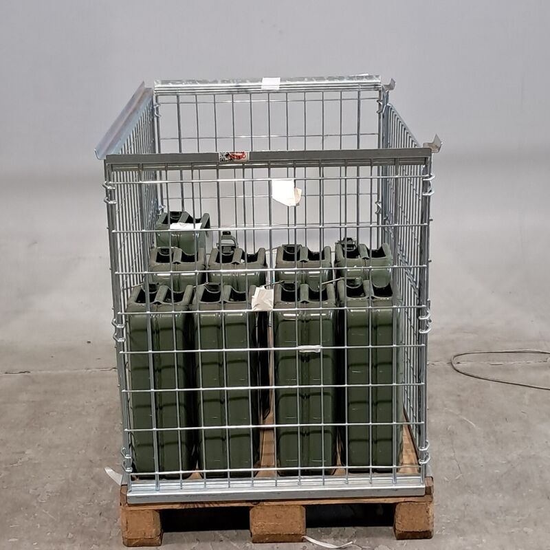 9x Jerrycan – kavel bij Domeinen Roerende Zaken, Groningen