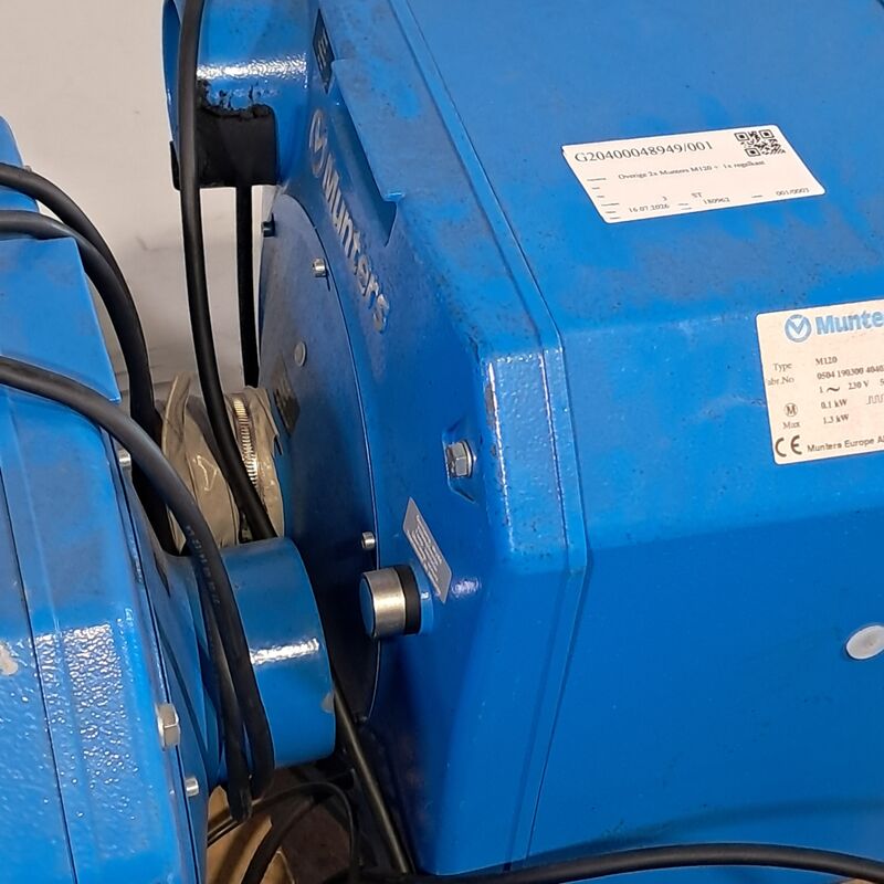 2x Sorptie-ontvochtiger, Munters, M120 – foto 8 – kavel bij Domeinen Roerende Zaken, Groningen