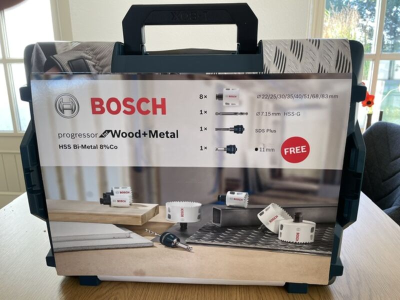 11-delige gatenzaag set in L-box, Bosch, 2608594271 – foto 5 – kavel bij Onlineveilingmeester, Raalte