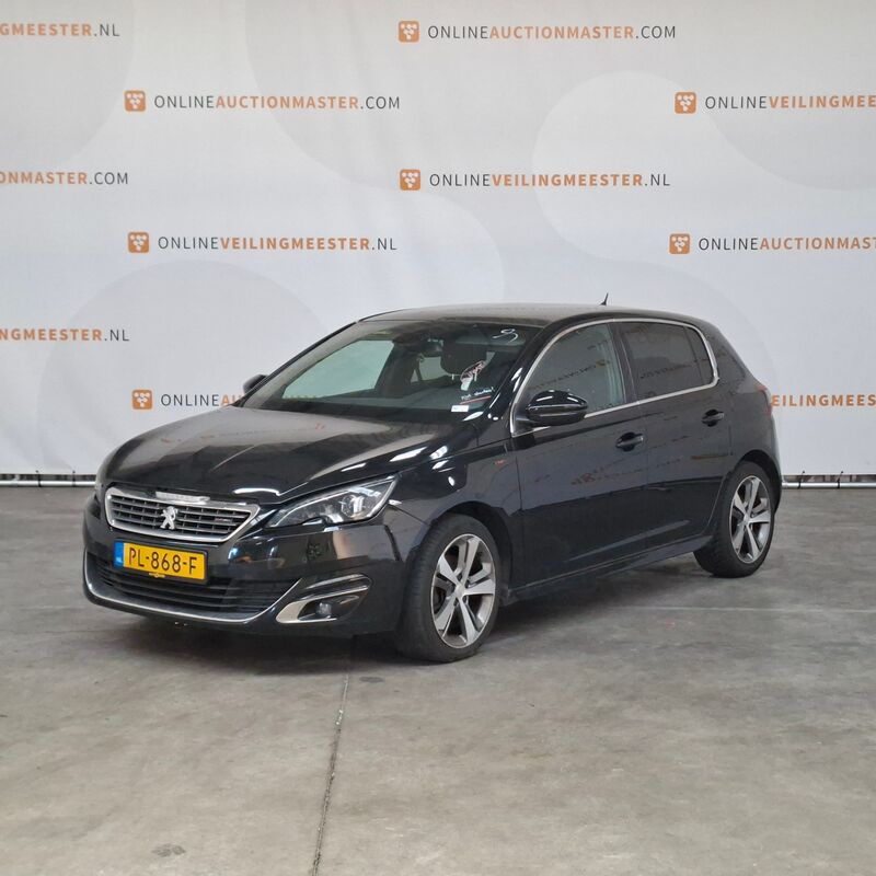 Personenauto, Peugeot, 308, 1.2 PureTech Blue Lease GT-line, 2015 – kavel bij Domeinen Roerende Zaken, Soesterberg