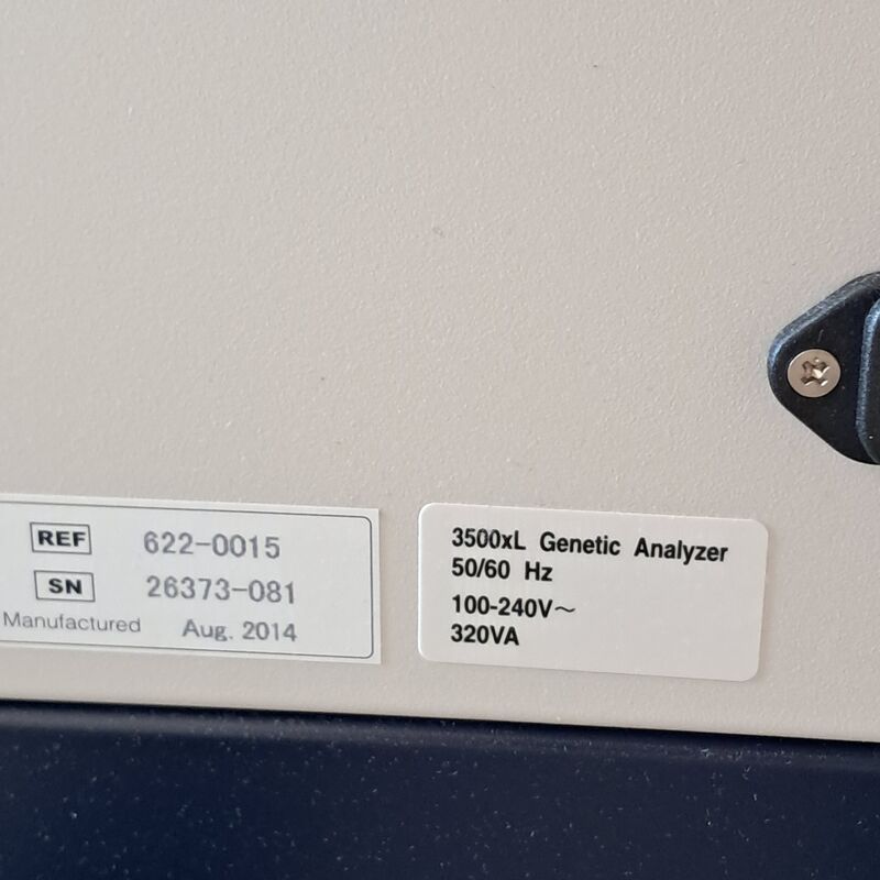 Analysesysteem, Applied Biosystems Hitachi, 3500xL Genetic Analyzer, 2014 – foto 8 – kavel bij Domeinen Roerende Zaken, Groningen