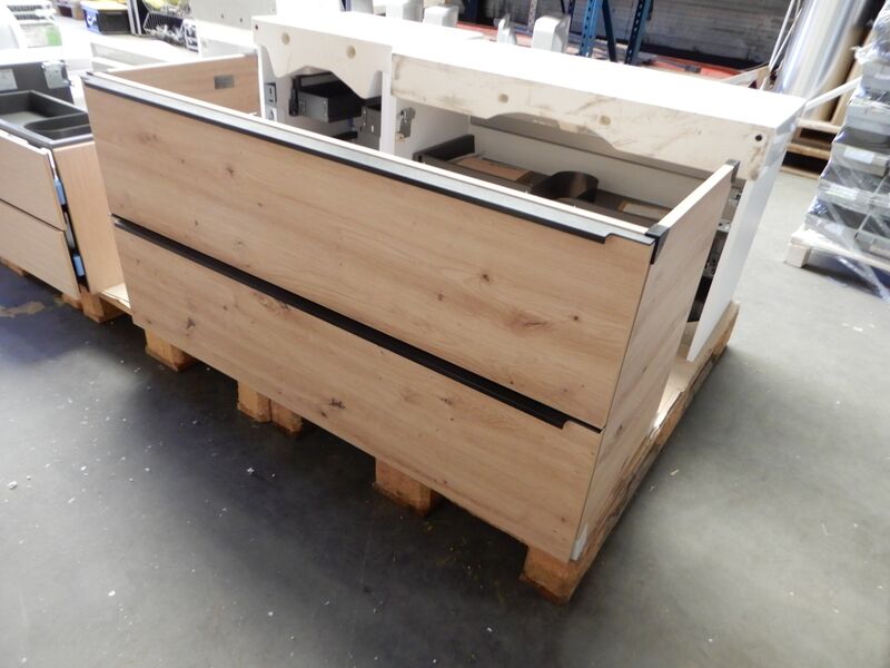 Wastafel onderkast, Detremmerie, No limit, vintage oak – kavel bij Onlineveilingmeester, Assen