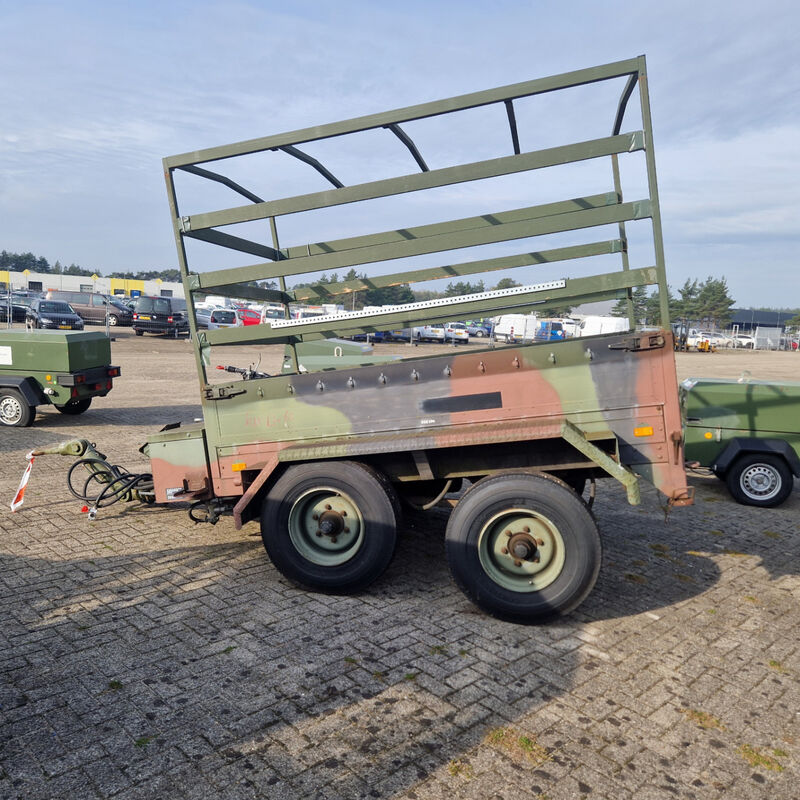 Aanhangwagen met huif, Saris, 25KNAD, 1993 – kavel bij Domeinen Roerende Zaken, Soesterberg