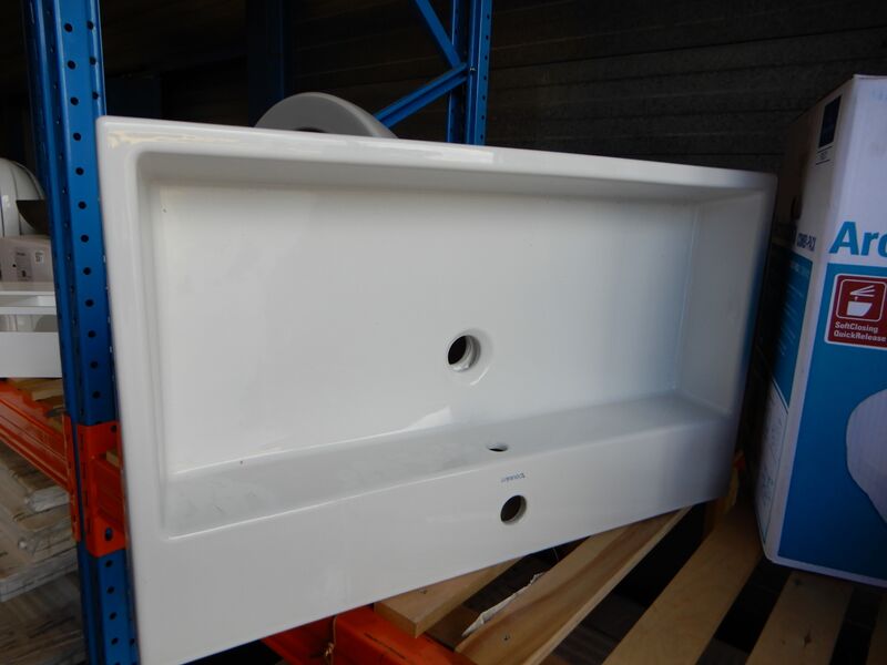 Meubel Wastafel, Duravit, Vero air, wit – kavel bij Onlineveilingmeester, Assen