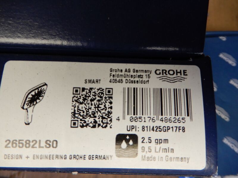 Douchekop, Grohe, Rainshower 130cube, chroom – foto 4 – kavel bij Onlineveilingmeester, Assen