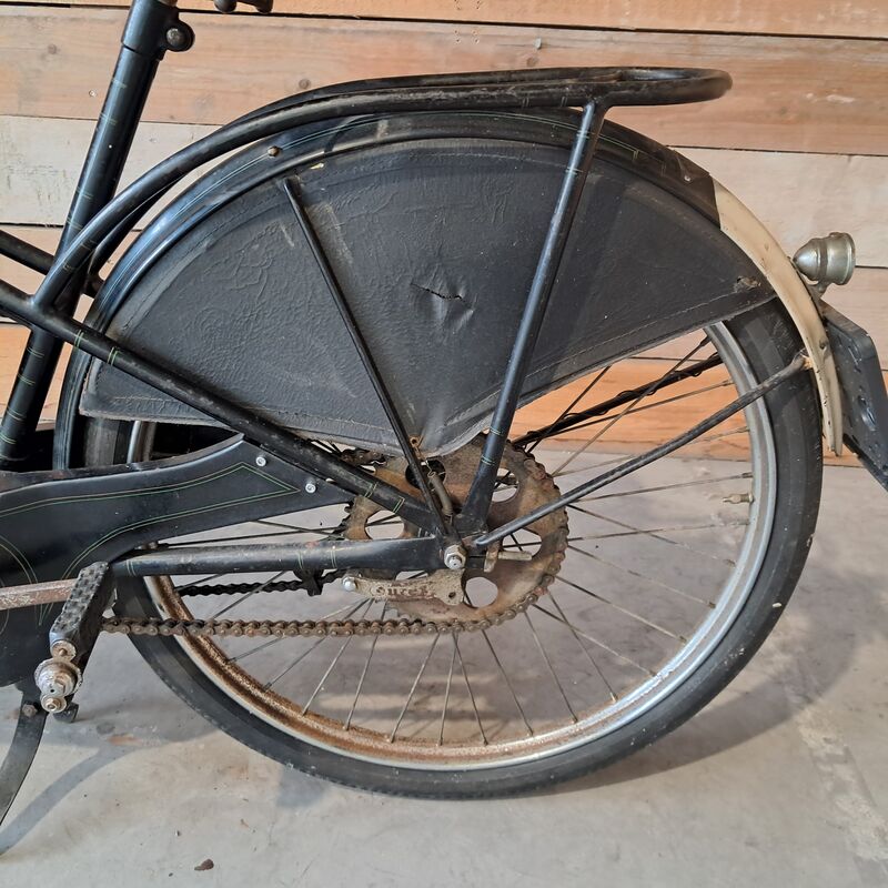 Klassieke bromfiets, Gruno, VAP.4, Zwart, 1951 – foto 5 – kavel bij Onlineveilingmeester, Heerenveen
