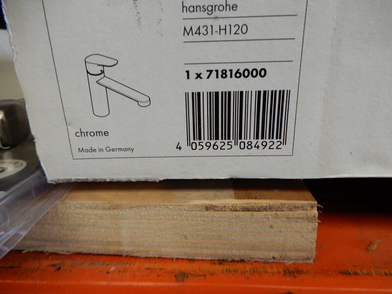 Keukenmengkraan, Hansgrohe, M341-H120, chroom – foto 3 – kavel bij Onlineveilingmeester, Assen