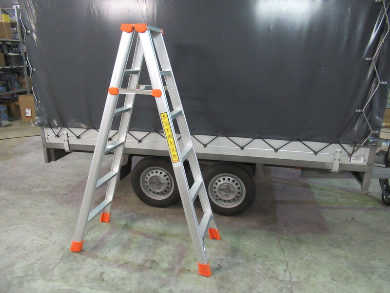 2x Dubbele trap, JR-ladders, 6x6 – foto 2 – kavel bij Onlineveilingmeester, Raalte