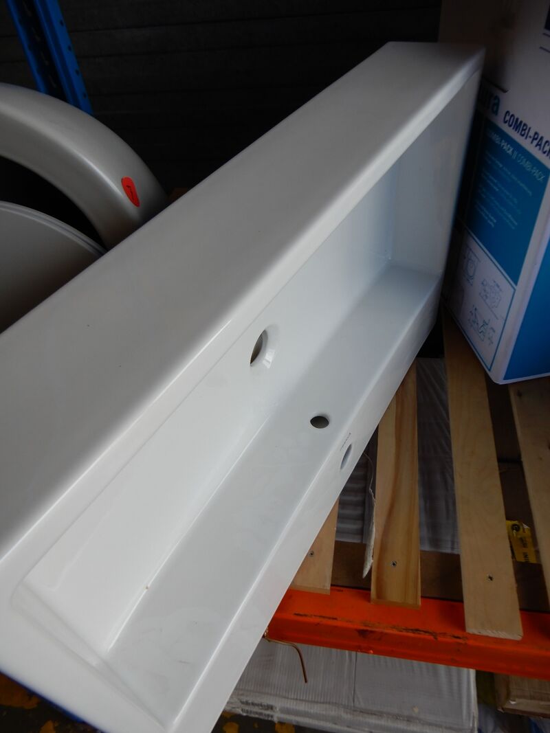 Meubel Wastafel, Duravit, Vero air, wit – foto 2 – kavel bij Onlineveilingmeester, Assen