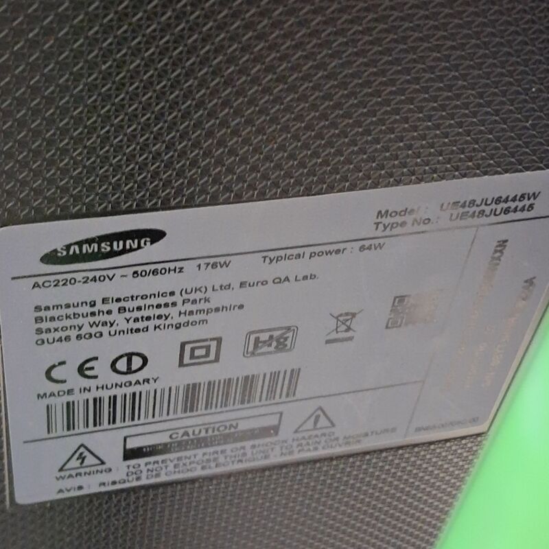 Monitor, Samsung, UE48JU6445 – foto 5 – kavel bij Domeinen Roerende Zaken, Groningen