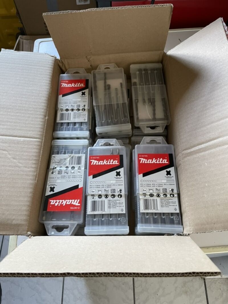 Ca. 18x 5-delige SDS borenset, Makita, D-00795 – foto 3 – kavel bij Onlineveilingmeester, Raalte