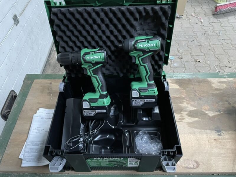 Accu boormachine en slagschroevendraaier, Hikoki, KC18DD – foto 5 – kavel bij Onlineveilingmeester, Raalte