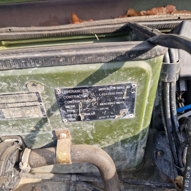 Voertuig, incompleet, Mercedes Benz, 290GD, 1994 – foto 8 – kavel bij Domeinen Roerende Zaken, Soesterberg