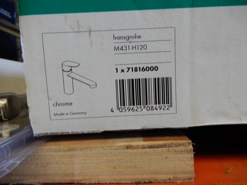 Keukenmengkraan, Hansgrohe, M341-H120, chroom – foto 3 – kavel bij Onlineveilingmeester, Assen