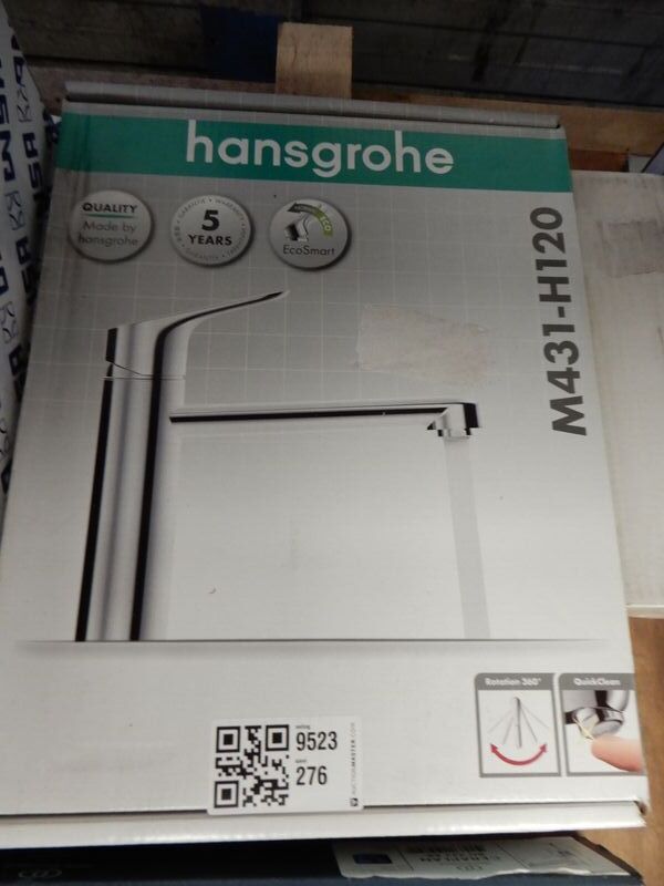 Keukenmengkraan, Hansgrohe, M341-H120, chroom – kavel bij Onlineveilingmeester, Assen