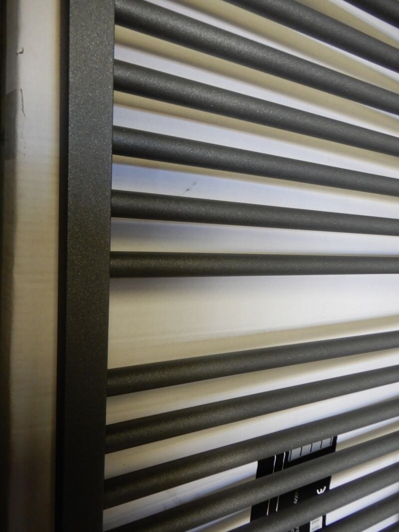 Handdoekradiator, antraciet, 1740x600 – foto 2 – kavel bij Onlineveilingmeester, Assen
