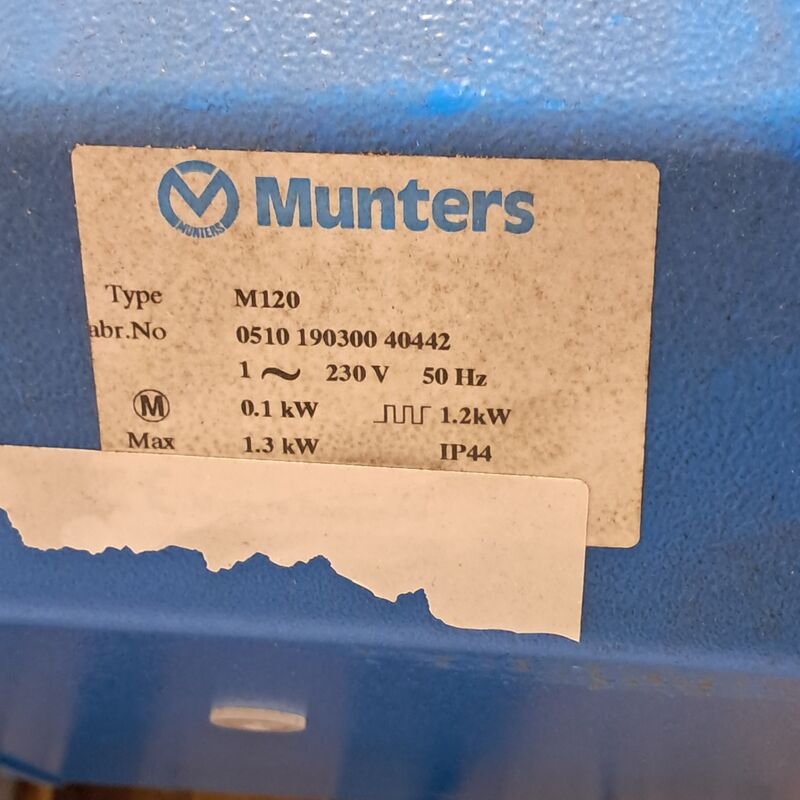 2x Sorptie-ontvochtiger, Munters, M120 – foto 3 – kavel bij Domeinen Roerende Zaken, Groningen
