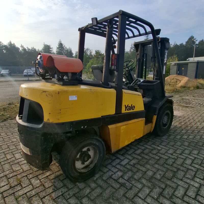 Vorkheftruck, Yale, GLP55MJ-V2814, 2002 – foto 4 – kavel bij Domeinen Roerende Zaken, Soesterberg
