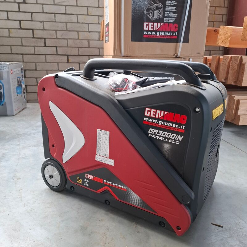 Generator Genmac, GR3000iN – foto 3 – kavel bij Onlineveilingmeester, Winsum