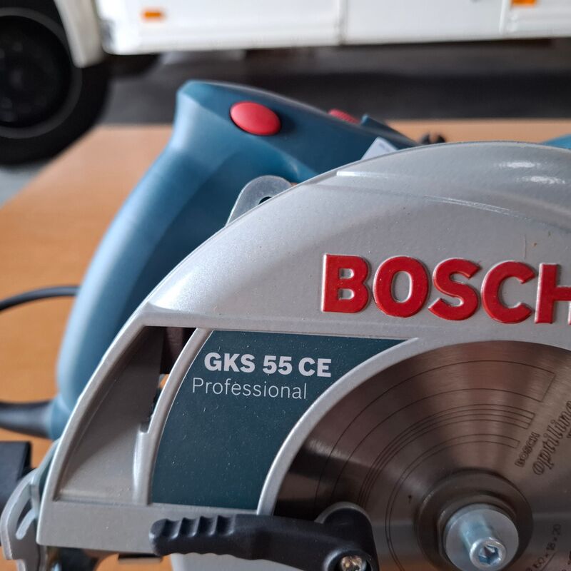 Cirkelzaag Bosch, GKS 55CE, bouwjaar 2011 – foto 5 – kavel bij Onlineveilingmeester, Winsum