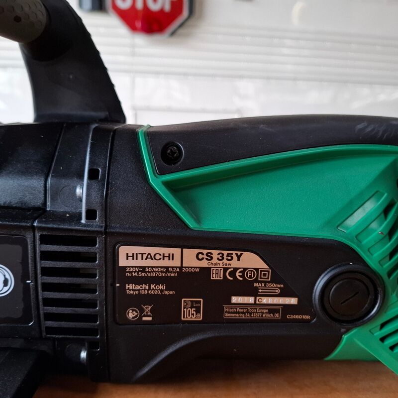 Elektrische kettingzaag Hitachi, CS30Y – foto 4 – kavel bij Onlineveilingmeester, Winsum