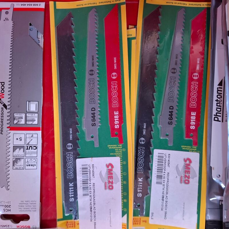 Ca. 170x Diverse recipro zaagbladen o.a. Ridgid, Phantom – foto 3 – kavel bij Onlineveilingmeester, Winsum