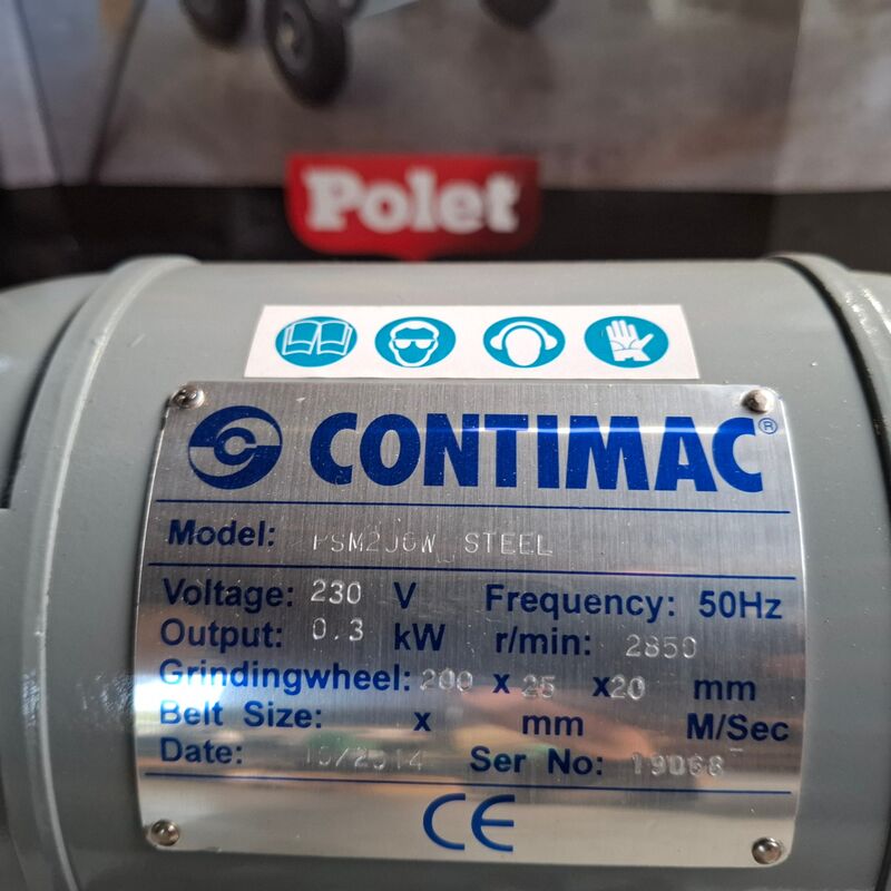 Werkbankslijper Contimac, PSM200W, bouwjaar 2014 – foto 5 – kavel bij Onlineveilingmeester, Winsum
