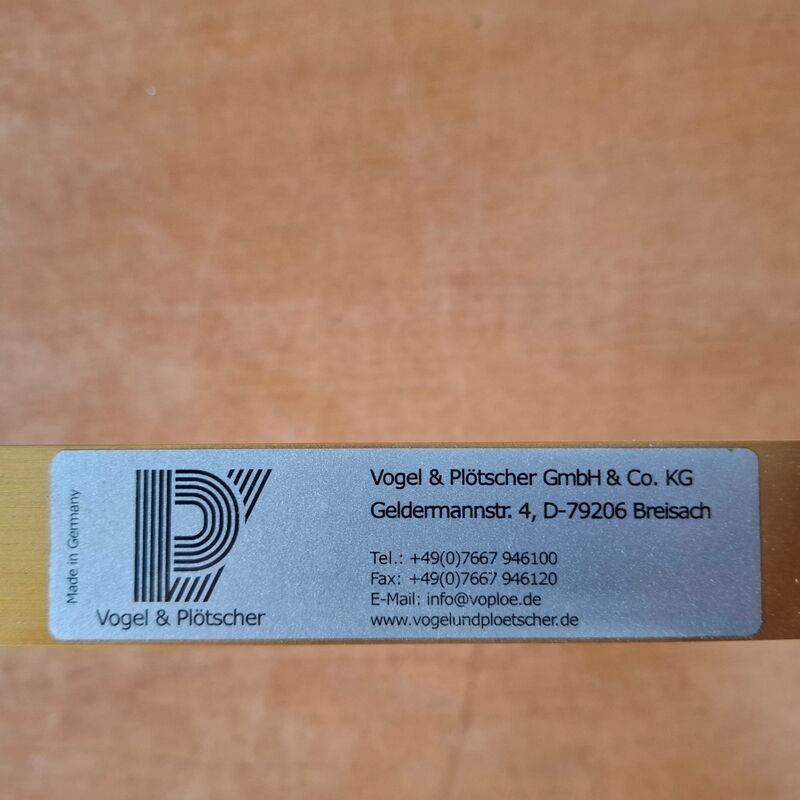 Spoormatlat Vogel & Plotscher – foto 6 – kavel bij Onlineveilingmeester, Winsum